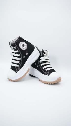 201 - CONVERSE - NEGRO BLANCO - LONA 15/21.5